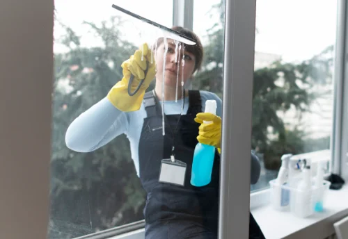Nettoyage de vitres intérieures et extérieures à Trésilley